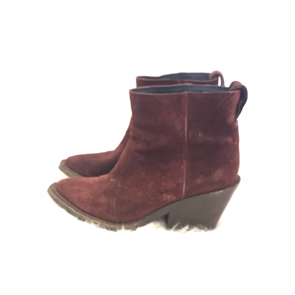 Acne Studios Shoes - SOLD Acne Studios Donna Leather Western Ankle Boots